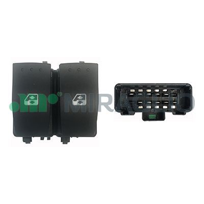Switch, window regulator MIRAGLIO 121/RNB76002