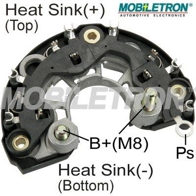 Rectifier, alternator MOBILETRON RB-119H