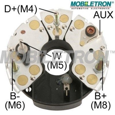 Rectifier, alternator MOBILETRON RB-66H