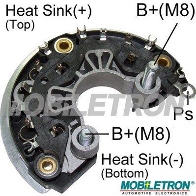 Rectifier, alternator MOBILETRON RB-929H