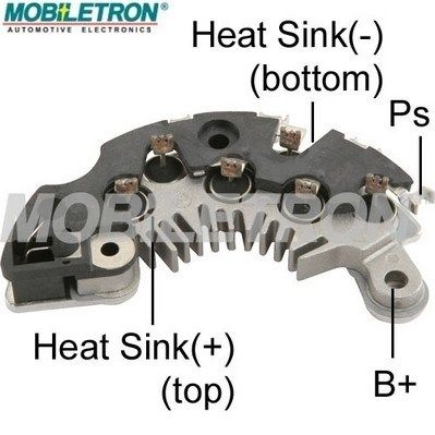 Rectifier, alternator MOBILETRON RD-95A