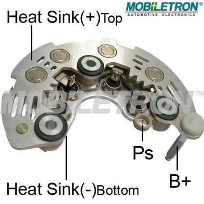 Rectifier, alternator MOBILETRON RF-19H