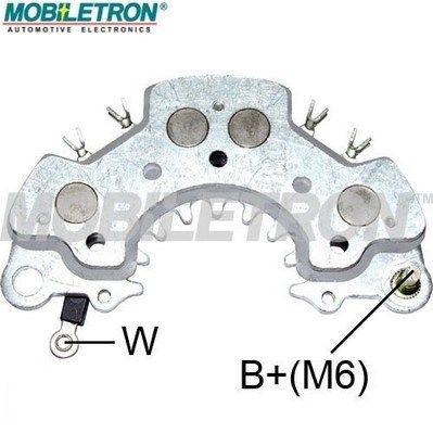 Rectifier, alternator MOBILETRON RH-35