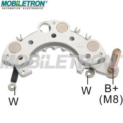 Rectifier, alternator MOBILETRON RH-48