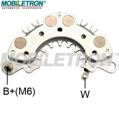 Rectifier, alternator MOBILETRON RH-70