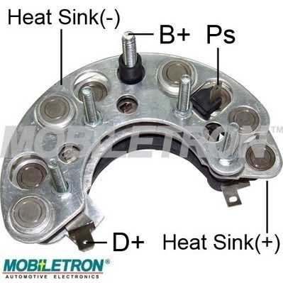 Rectifier, alternator MOBILETRON RK-03