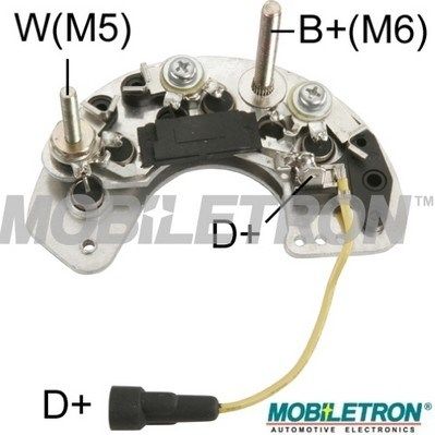 Rectifier, alternator MOBILETRON RL-06H