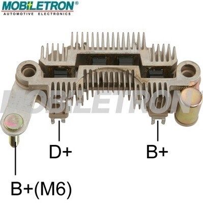 Rectifier, alternator MOBILETRON RM-117