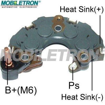 Rectifier, alternator MOBILETRON RN-01P