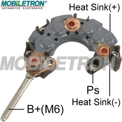 Rectifier, alternator MOBILETRON RN-18