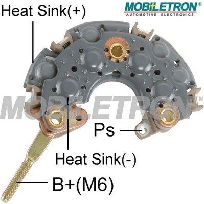 Rectifier, alternator MOBILETRON RN-13