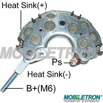 Rectifier, alternator MOBILETRON RN-13PL