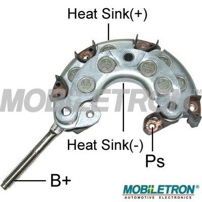 Rectifier, alternator MOBILETRON RN-15PL