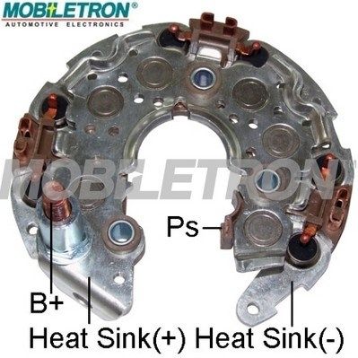 Rectifier, alternator MOBILETRON RN-33