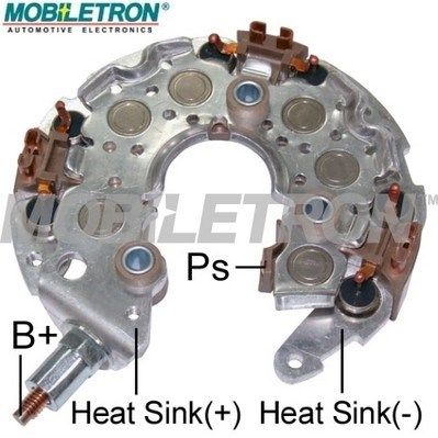 Rectifier, alternator MOBILETRON RN-34