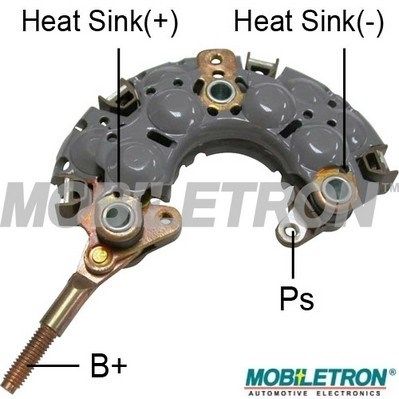 Rectifier, alternator MOBILETRON RN-36