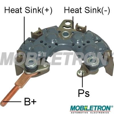 Rectifier, alternator MOBILETRON RN-38A