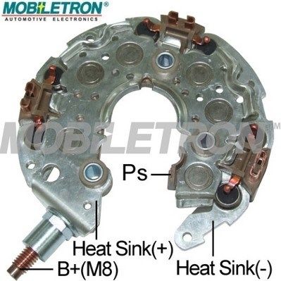 Rectifier, alternator MOBILETRON RN-47