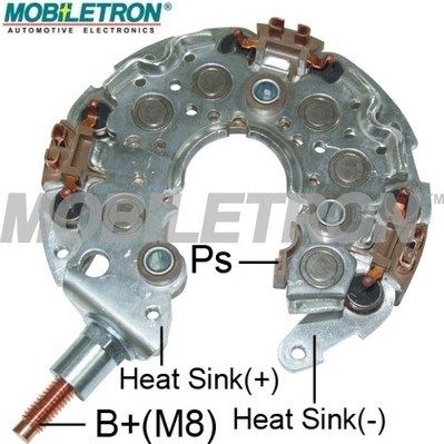 Rectifier, alternator MOBILETRON RN-53