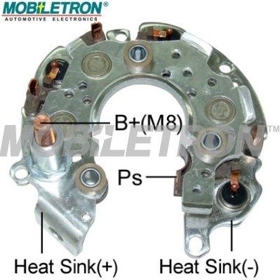 Rectifier, alternator MOBILETRON RN-64