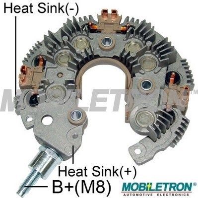 Rectifier, alternator MOBILETRON RN-67