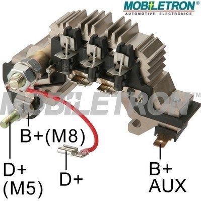 Rectifier, alternator MOBILETRON RT-10H