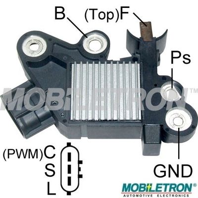 Alternator Regulator MOBILETRON VR-B0757