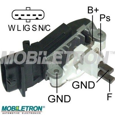 Alternator Regulator MOBILETRON VR-B558B