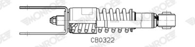Shock Absorber, driver cab suspension MONROE CB0322