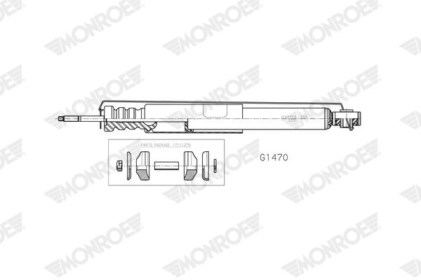 MONROE G1470 Shock Absorber