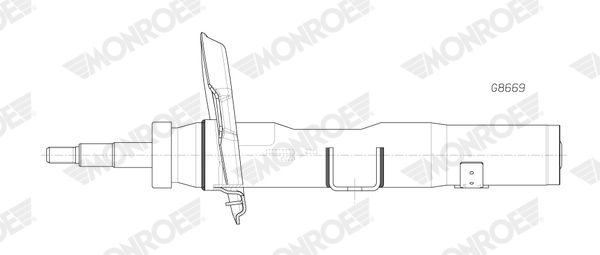MONROE G8669 Shock Absorber