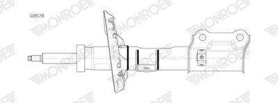 Shock Absorber MONROE G8678