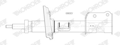 Shock Absorber MONROE G8693