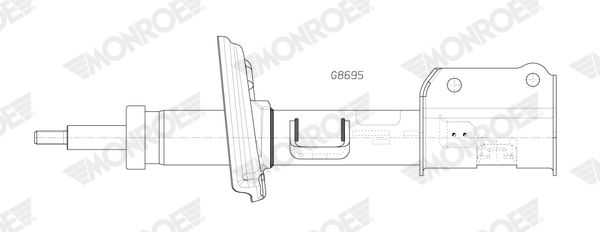 MONROE G8695 Shock Absorber