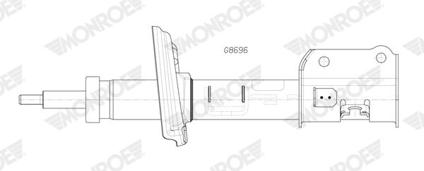 MONROE G8696 Shock Absorber