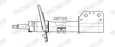 Shock Absorber MONROE G8709