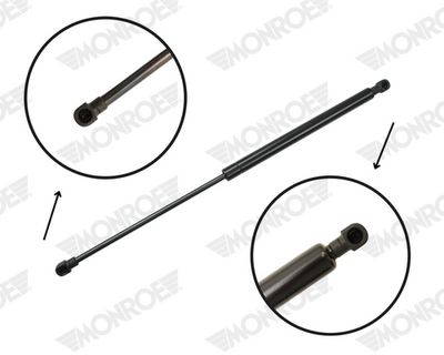 Gas Spring, boot/cargo area MONROE ML6574