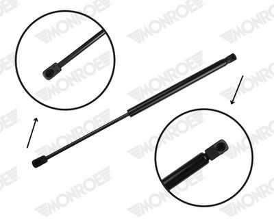Gas Spring, boot/cargo area MONROE ML6584