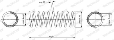 Suspension Spring MONROE SP2959