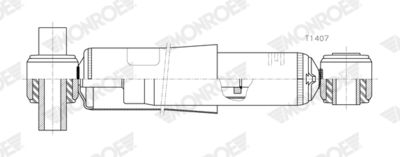 Shock Absorber MONROE T1407