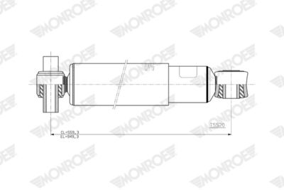 Shock Absorber MONROE T5520
