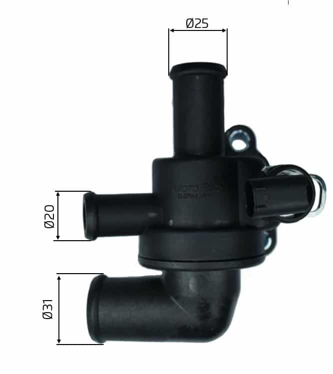 MOTORAD 547-91K Thermostat, coolant