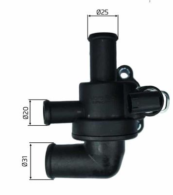 Thermostat, coolant MOTORAD 547-91K