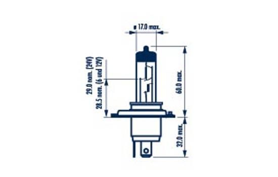 NARVA 490143000 Bulb, spotlight