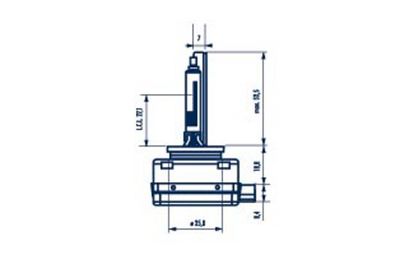 Bulb, spotlight NARVA 840113000
