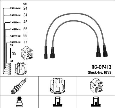 Ignition Cable Kit NGK 0783