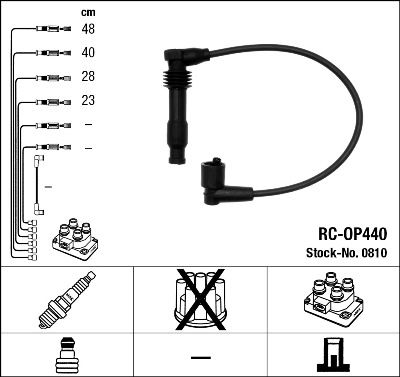 NGK 0810 Ignition Cable Kit