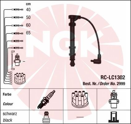 NGK 2999 Ignition Cable Kit
