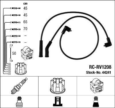 Ignition Cable Kit NGK 44241