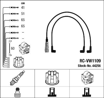 NGK 44256 Ignition Cable Kit